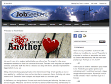 Tablet Screenshot of jobseekersptc.org